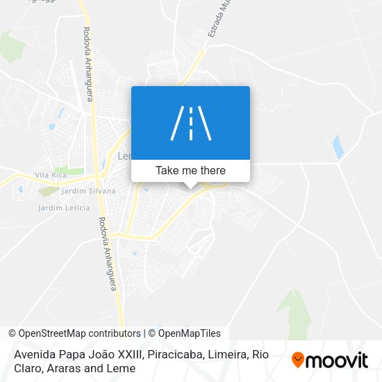 Avenida Papa João XXIII map