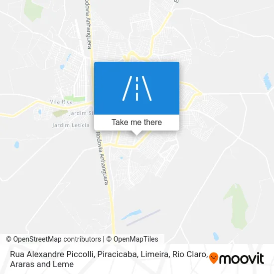 Rua Alexandre Piccolli map