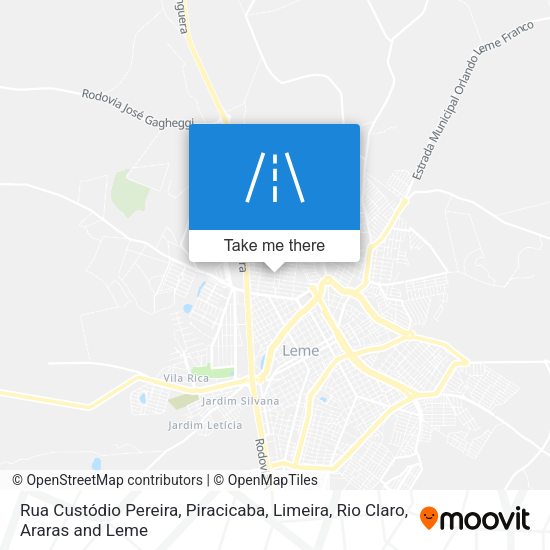 Rua Custódio Pereira map