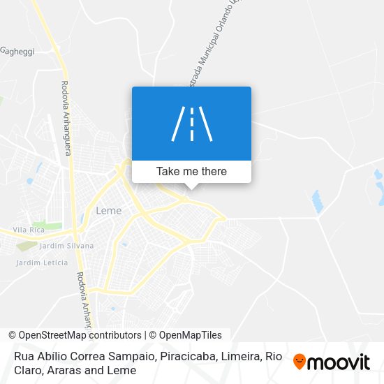 Rua Abílio Correa Sampaio map