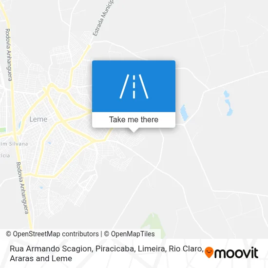 Rua Armando Scagion map