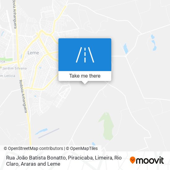 Rua João Batista Bonatto map