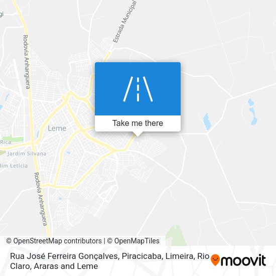 Rua José Ferreira Gonçalves map