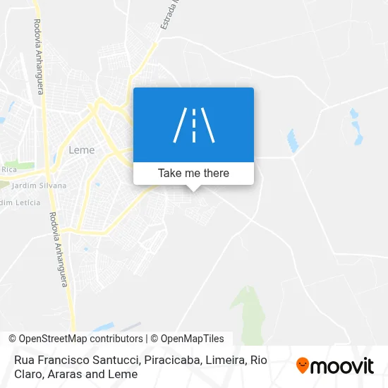 Rua Francisco Santucci map