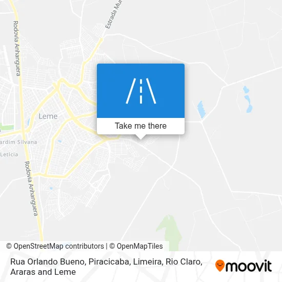 Rua Orlando Bueno map