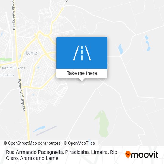 Rua Armando Pacagnella map