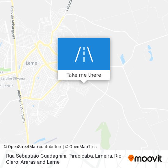 Rua Sebastião Guadagnini map