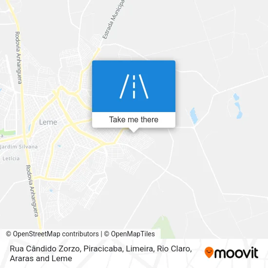 Rua Cândido Zorzo map