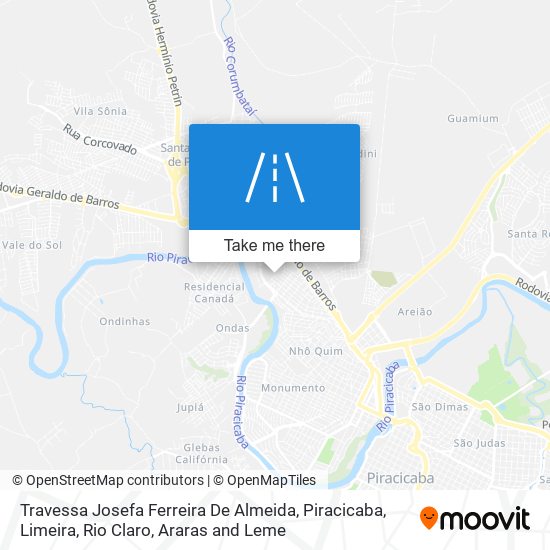 Travessa Josefa Ferreira De Almeida map