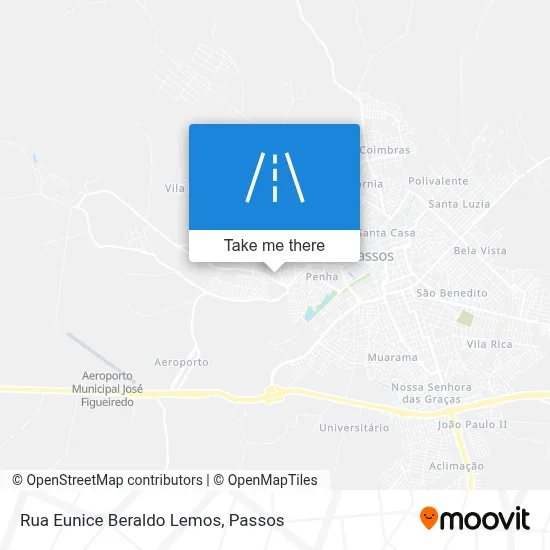Rua Eunice Beraldo Lemos map