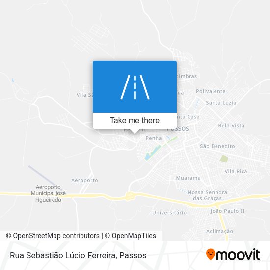 Rua Sebastião Lúcio Ferreira map