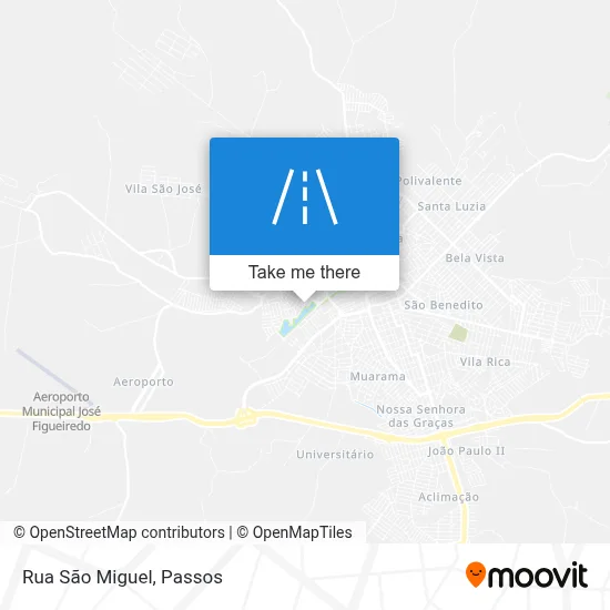 Rua São Miguel map