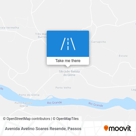 Avenida Avelino Soares Resende map
