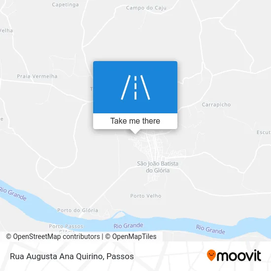 Rua Augusta Ana Quirino map