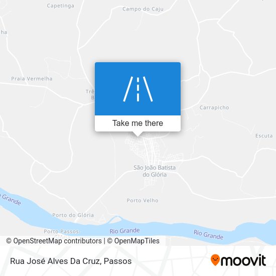 Rua José Alves Da Cruz map