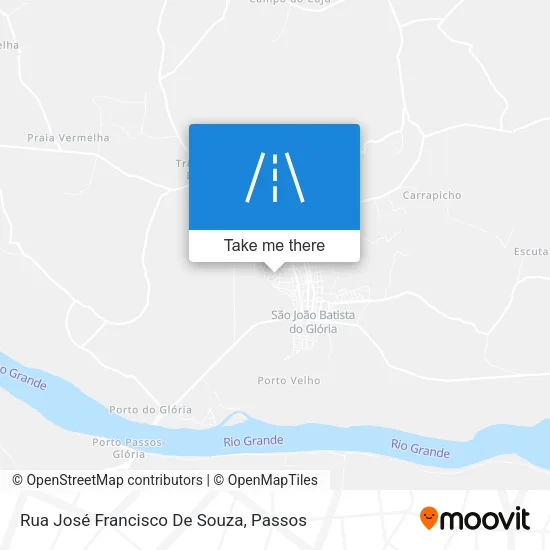 Rua José Francisco De Souza map