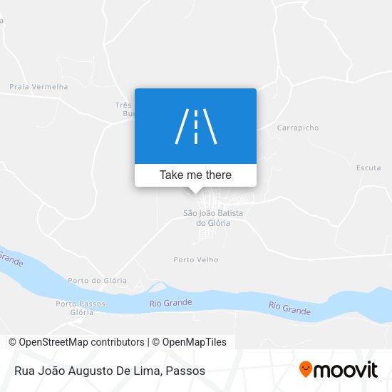 Rua João Augusto De Lima map