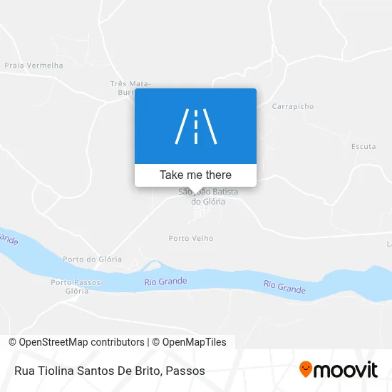 Rua Tiolina Santos De Brito map