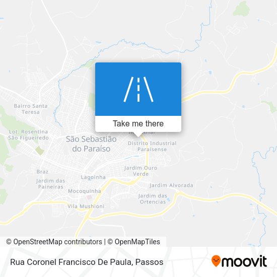 Rua Coronel Francisco De Paula map