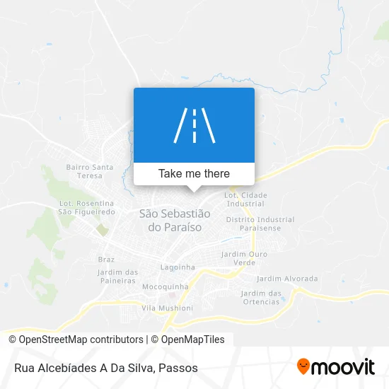 Rua Alcebíades A Da Silva map