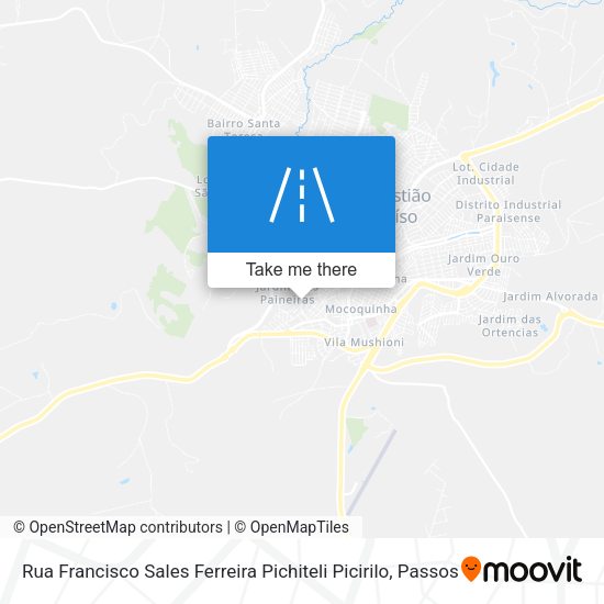 Rua Francisco Sales Ferreira Pichiteli Picirilo map