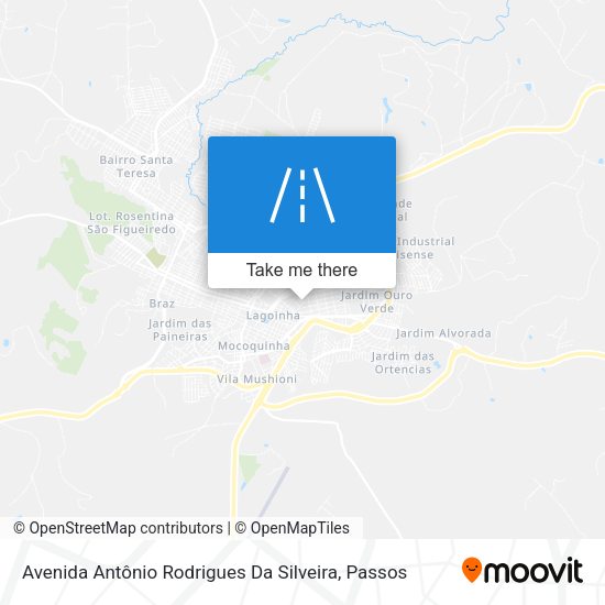 Avenida Antônio Rodrigues Da Silveira map