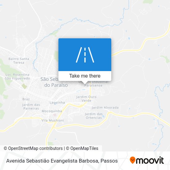 Avenida Sebastião Evangelista Barbosa map