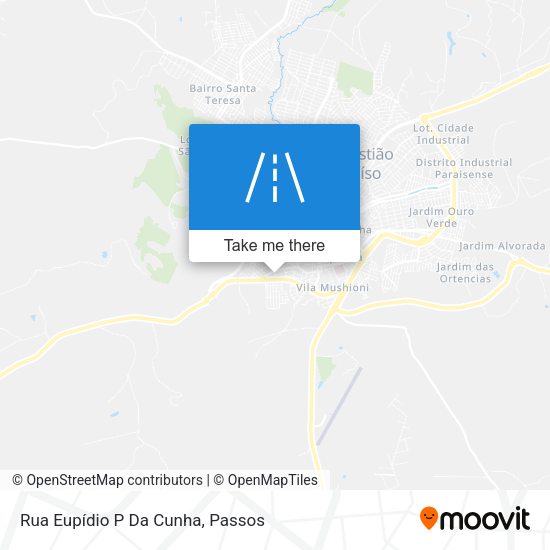 Rua Eupídio P Da Cunha map