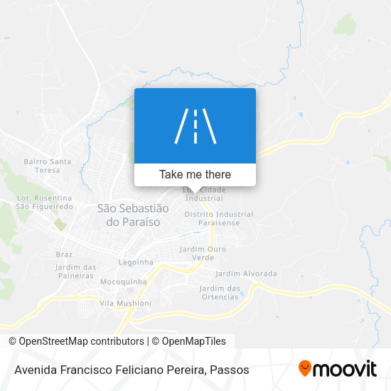 Avenida Francisco Feliciano Pereira map