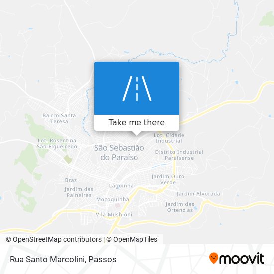 Rua Santo Marcolini map