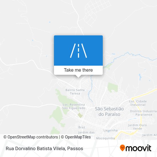 Rua Dorvalino Batista Vilela map