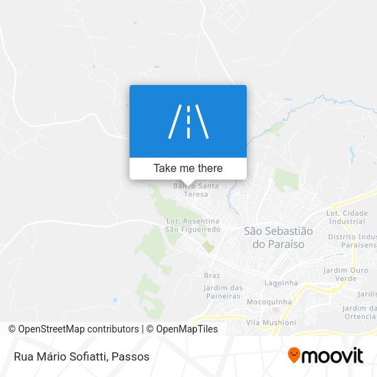 Rua Mário Sofiatti map