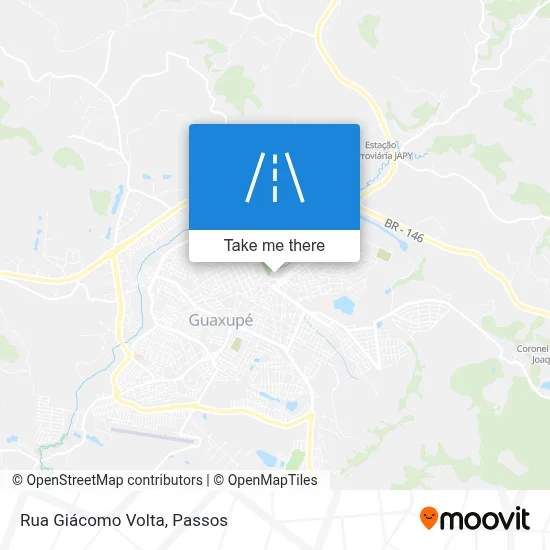 Rua Giácomo Volta map