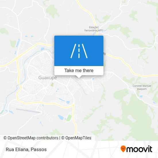 Rua Eliana map