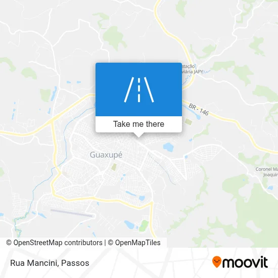 Rua Mancini map