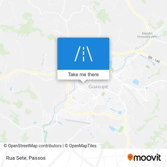 Rua Sete map