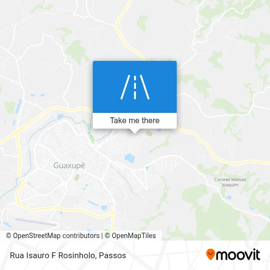 Rua Isauro F Rosinholo map