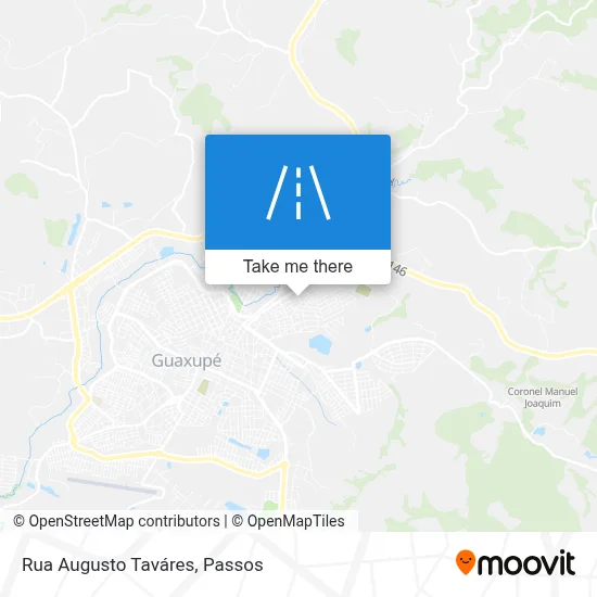 Rua Augusto Taváres map
