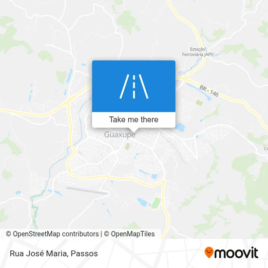 Rua José Maria map