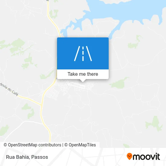 Rua Bahia map