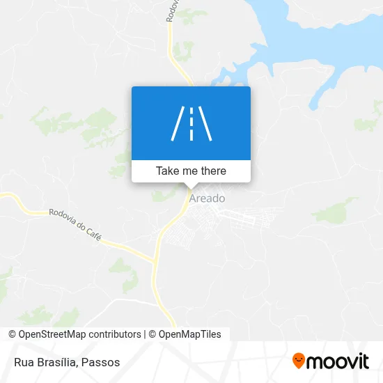 Rua Brasília map