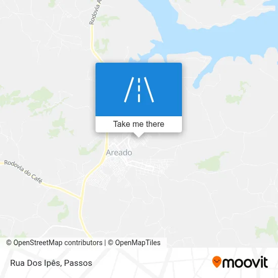 Rua Dos Ipês map