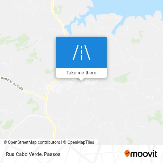 Rua Cabo Verde map