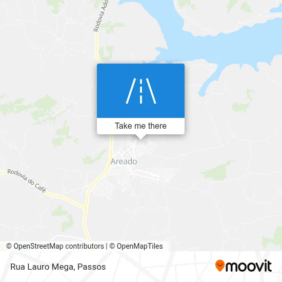 Rua Lauro Mega map