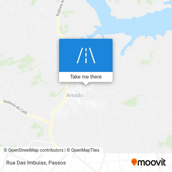 Rua Das Imbuias map