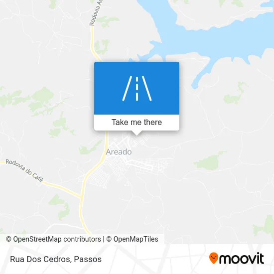 Rua Dos Cedros map