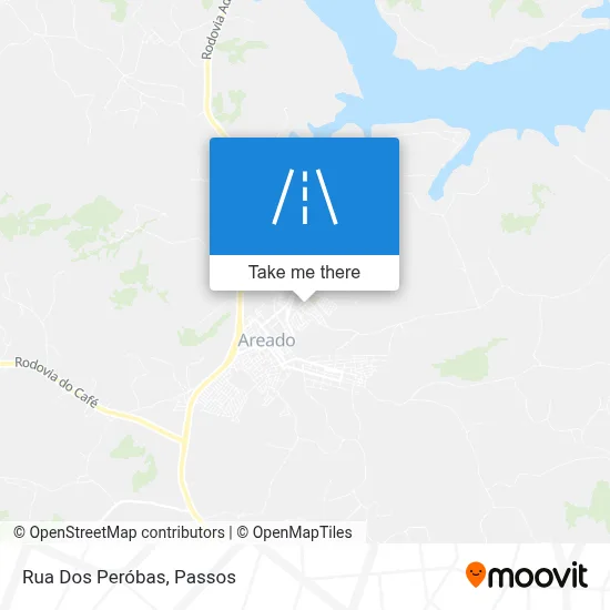 Rua Dos Peróbas map