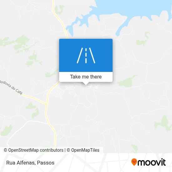 Rua Alfenas map