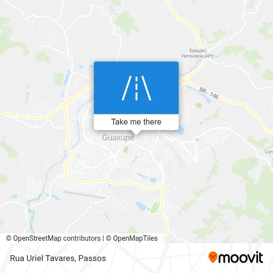 Rua Uriel Tavares map