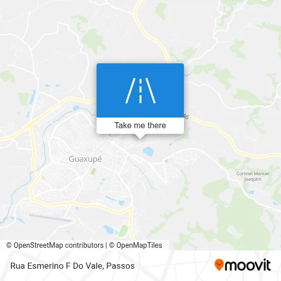 Rua Esmerino F Do Vale map
